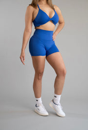 Royal Blue Flex Shorts
